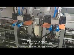 Rollbond evaporator Aluminum sheet automatic printing and mounting process